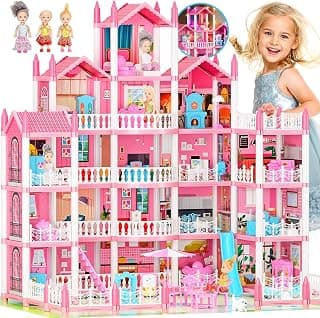 Dollhouse Princess Dream Doll House Toys Gift for Girls