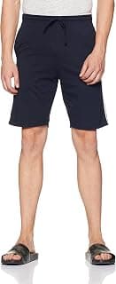 Amazon Brand - Symbol Men's Cotton Rich Strechable Knit Shorts - Regular Fit