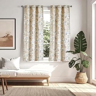 Home Centre Mellow Opal Floral Print Light Filtering Window Curtain