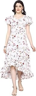 OOMPH! Women's Wrap Long Length Dress