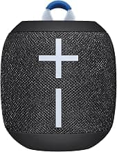 Ultimate Ears WONDERBOOM 3, Small Portable Wireless Bluetooth Speaker, Big Bass 360-Degree Sound for Outdoors, Waterproof, Dustproof IP67, Floatable, 40 m Range - Black