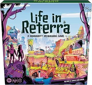 Life in Reterra Strategy Board Game | A Community (Re) Building Game | Ages 10+ | 2 to 4 Players | 35 Mins. Avg. | Games for Adults and Families