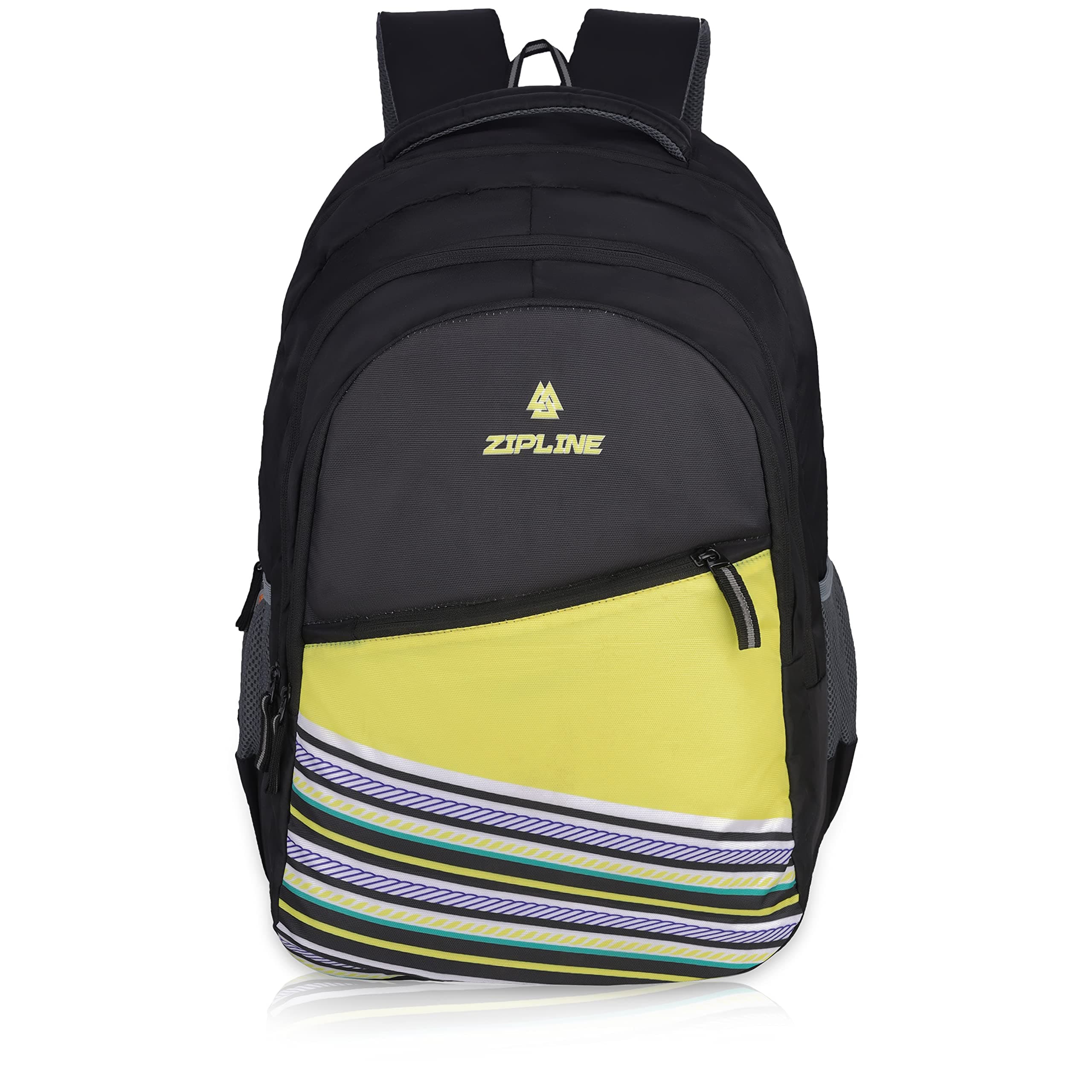 Zipline Unisex Casual Polyester 36 L Blue Backpack School Bag Women Men Boys Girls College Bag