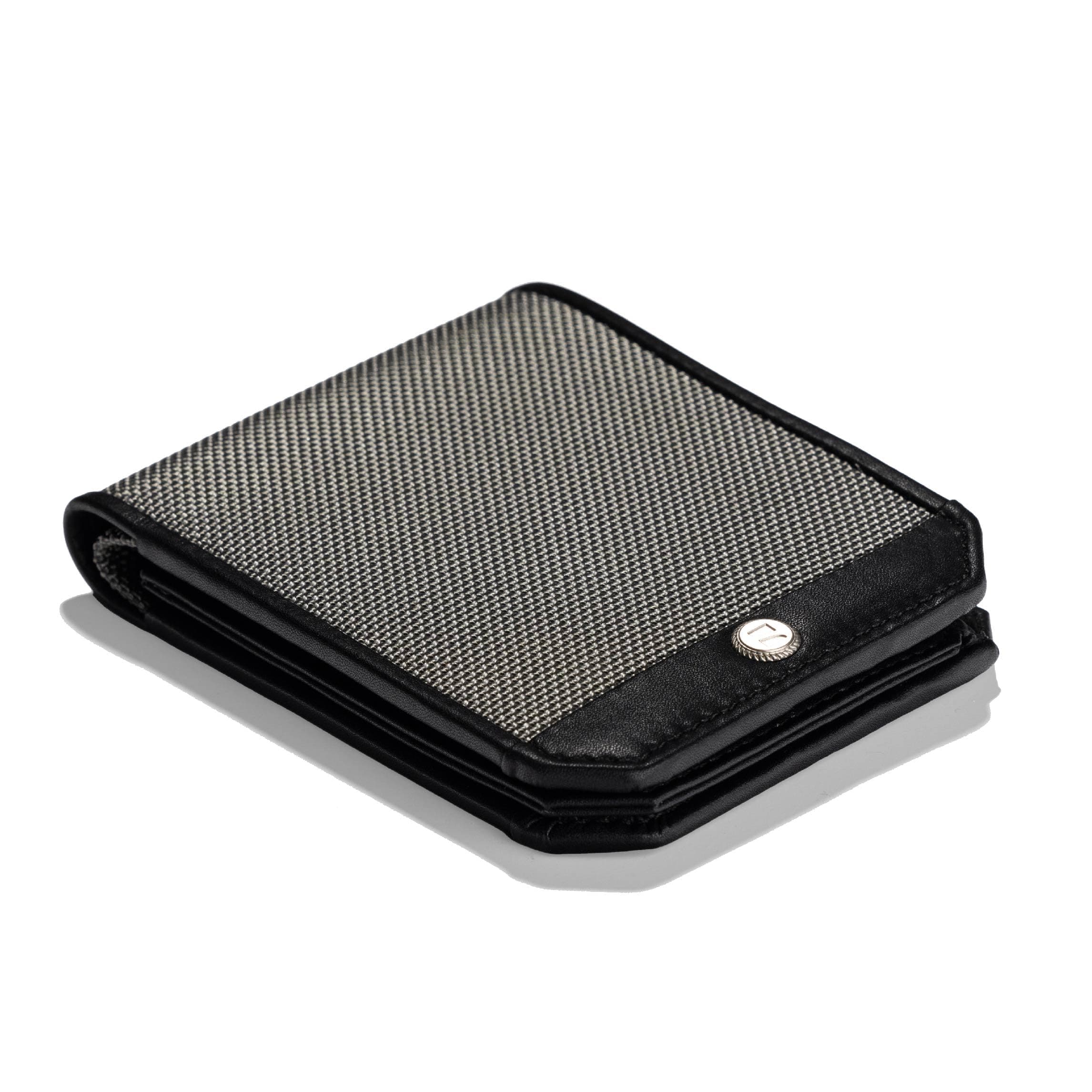 scarters Men Nylon Abundance Infinite Wallet RFID Protected Mindful Microfibre 6 Card Slots & 2 Hidden Pockets Grey