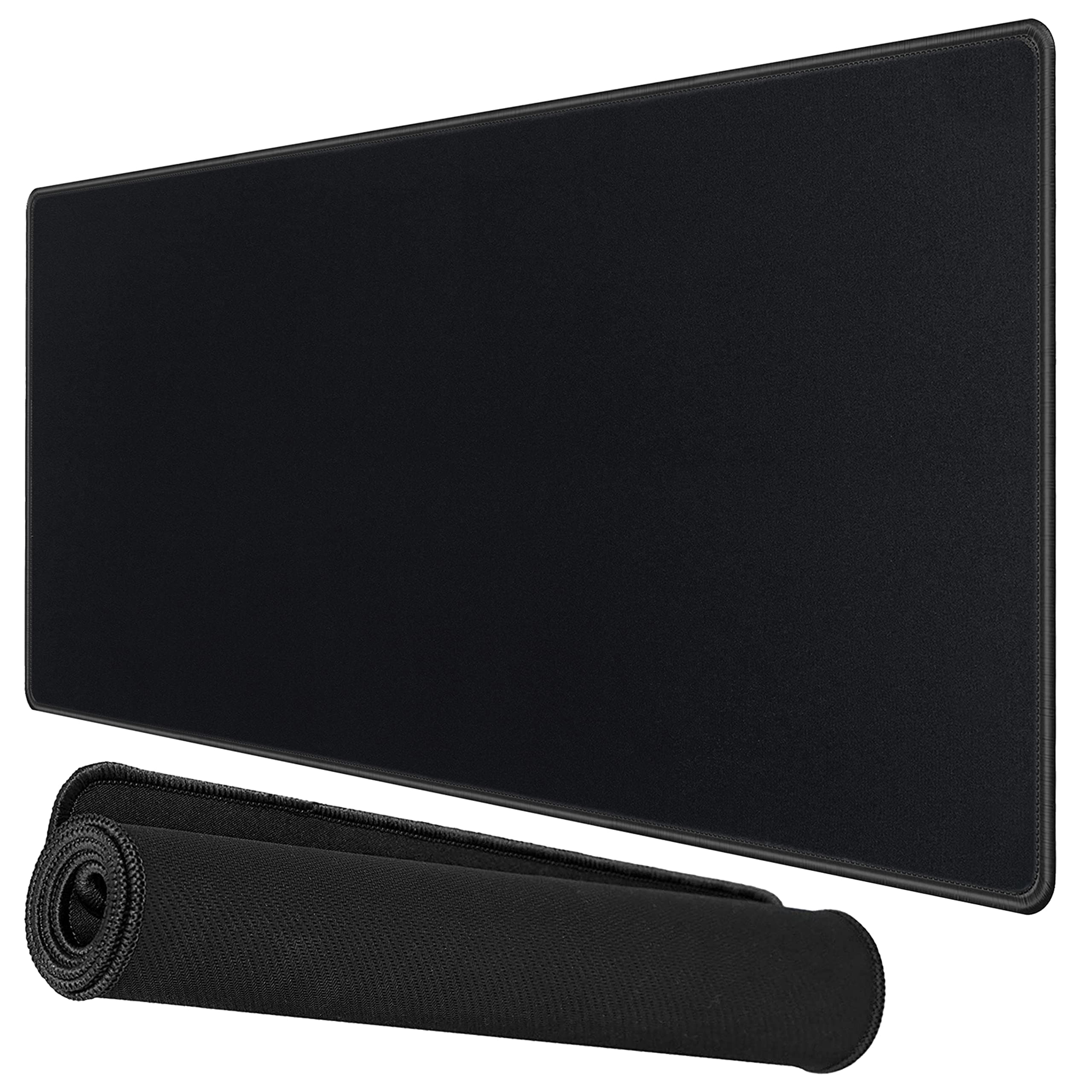 Storite 1200x600x5mm Extended Large Gaming Mouse Pad, Desk Mat, Black | Speed Type, Stitched Embroidery Edges, Non-Slip Rubber Base, Keyboard Pad for Laptop/Computer