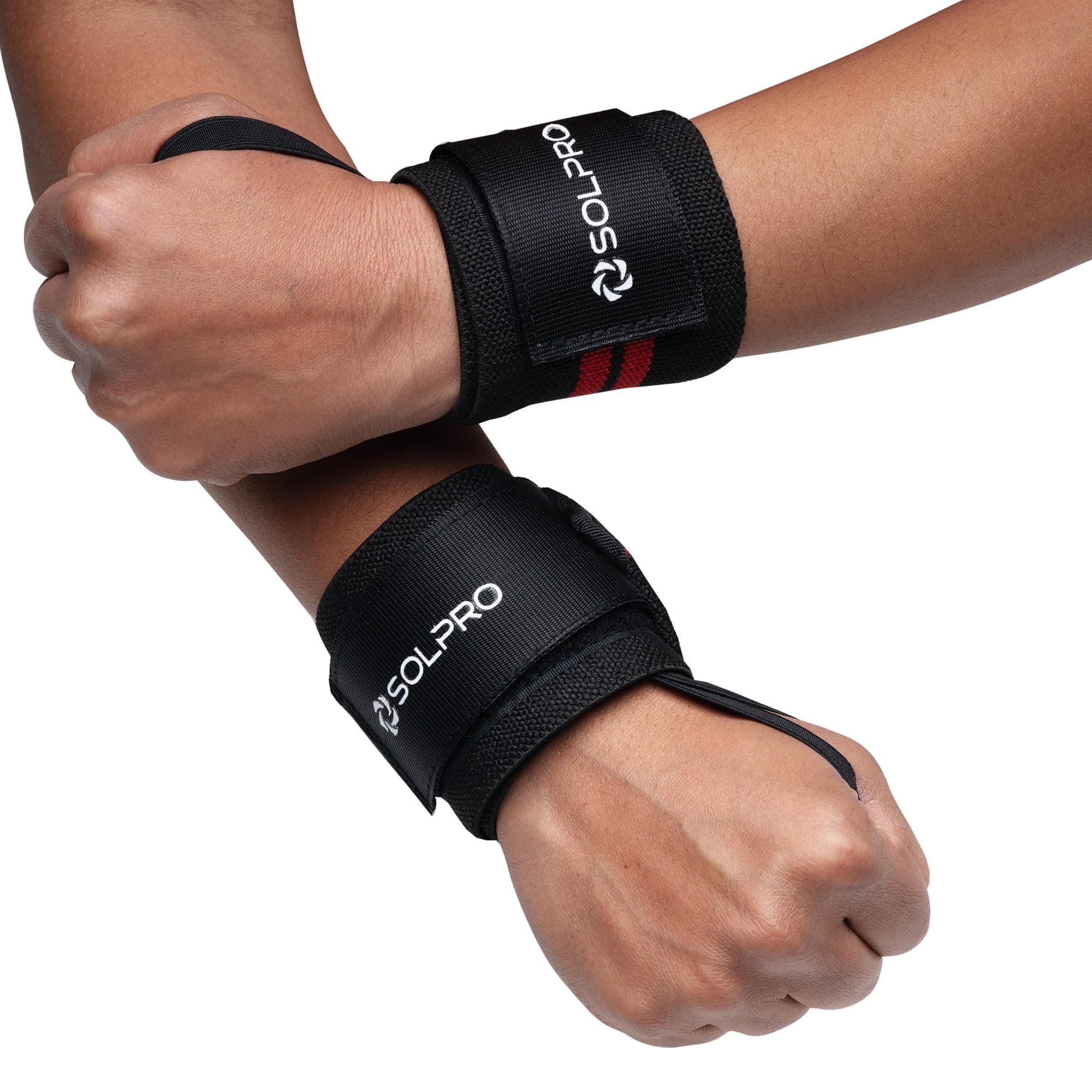 Solpro Predator Wrist Support | Breathable Compression Sleeve with Non-Slip Grip for Weightlifting, Powerlifting, Gym, Sports & Everyday Wrist Pain Relief