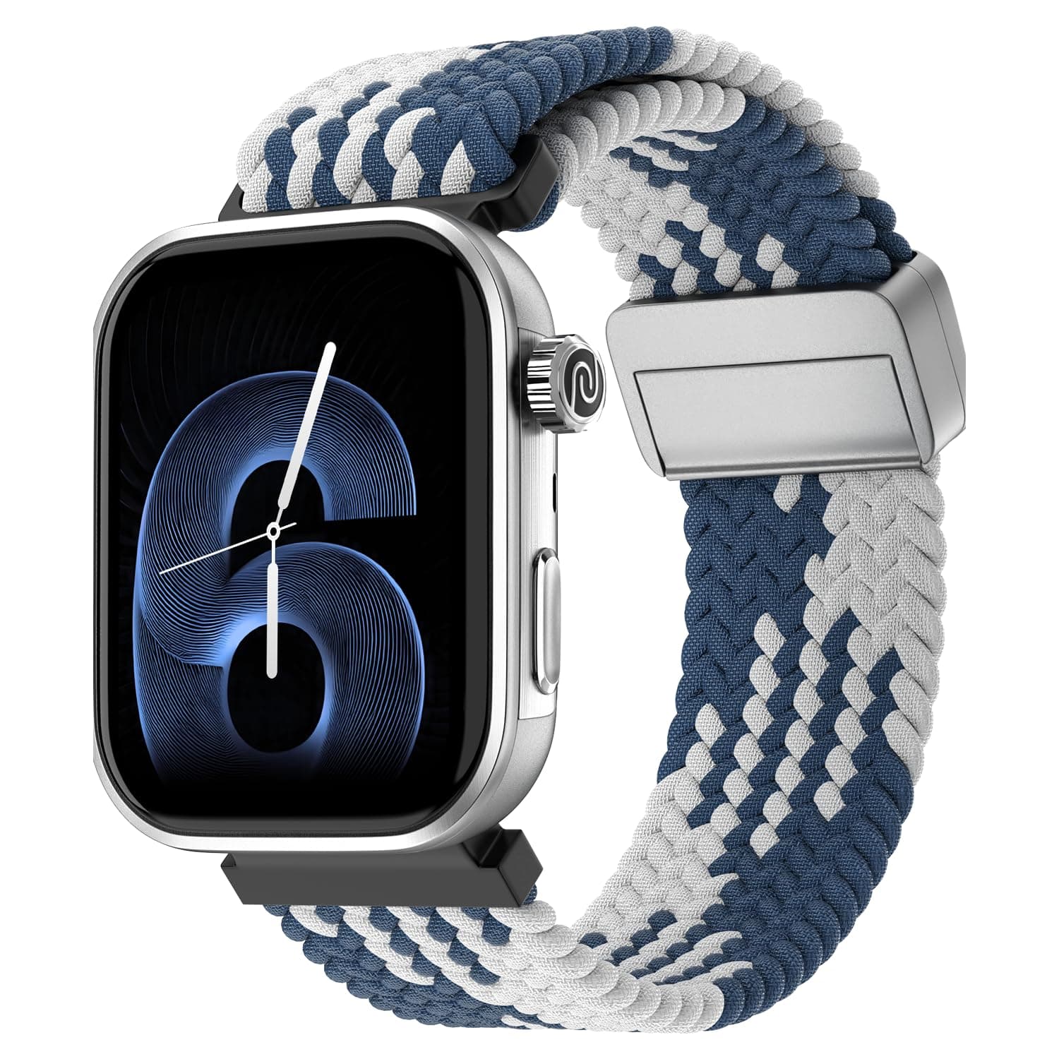 Noise Pro 6 Smart Watch:Intelligent AI, Endless AI Watch Faces, AI Companion, 1.85" AMOLED, EN2 Processor, Nebula UI 2.0, Emergency SOS, Compatible with iOS & Android (Arctic Weave), Multicolor
