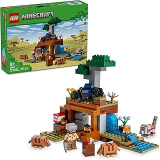LEGO Minecraft The Armadillo Mine Expedition Video Game Figure 21269 Building Blocks Toys for 8+ Gift for Boys and Girls