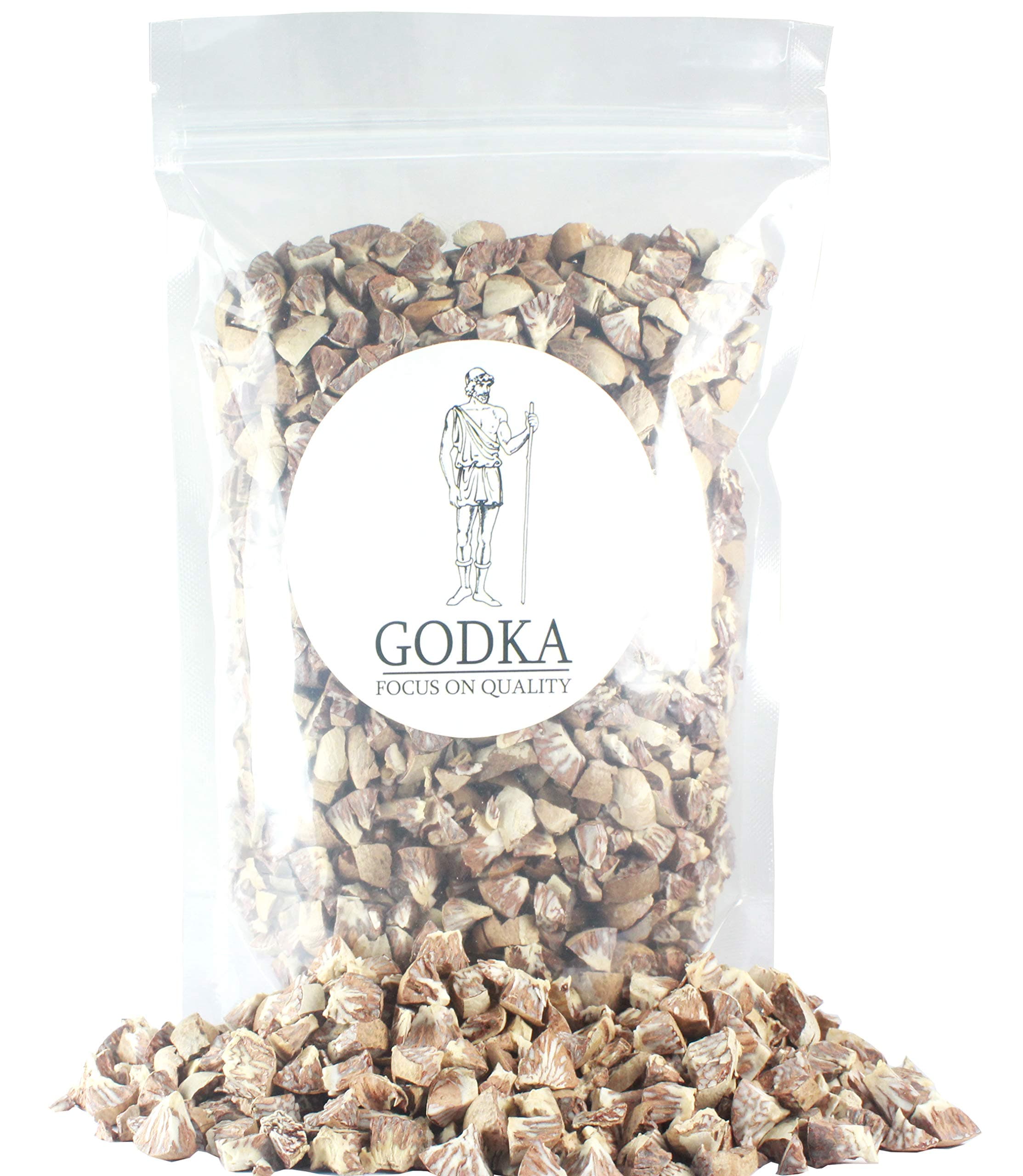 Godka Raw Diamond Cutting Areca Nut Pieces/Kachhe Supari Tukda/Betel Nut/Sopari Tukda, 250g