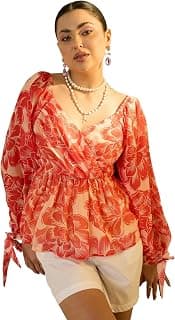 sassafras Women Peplum Top