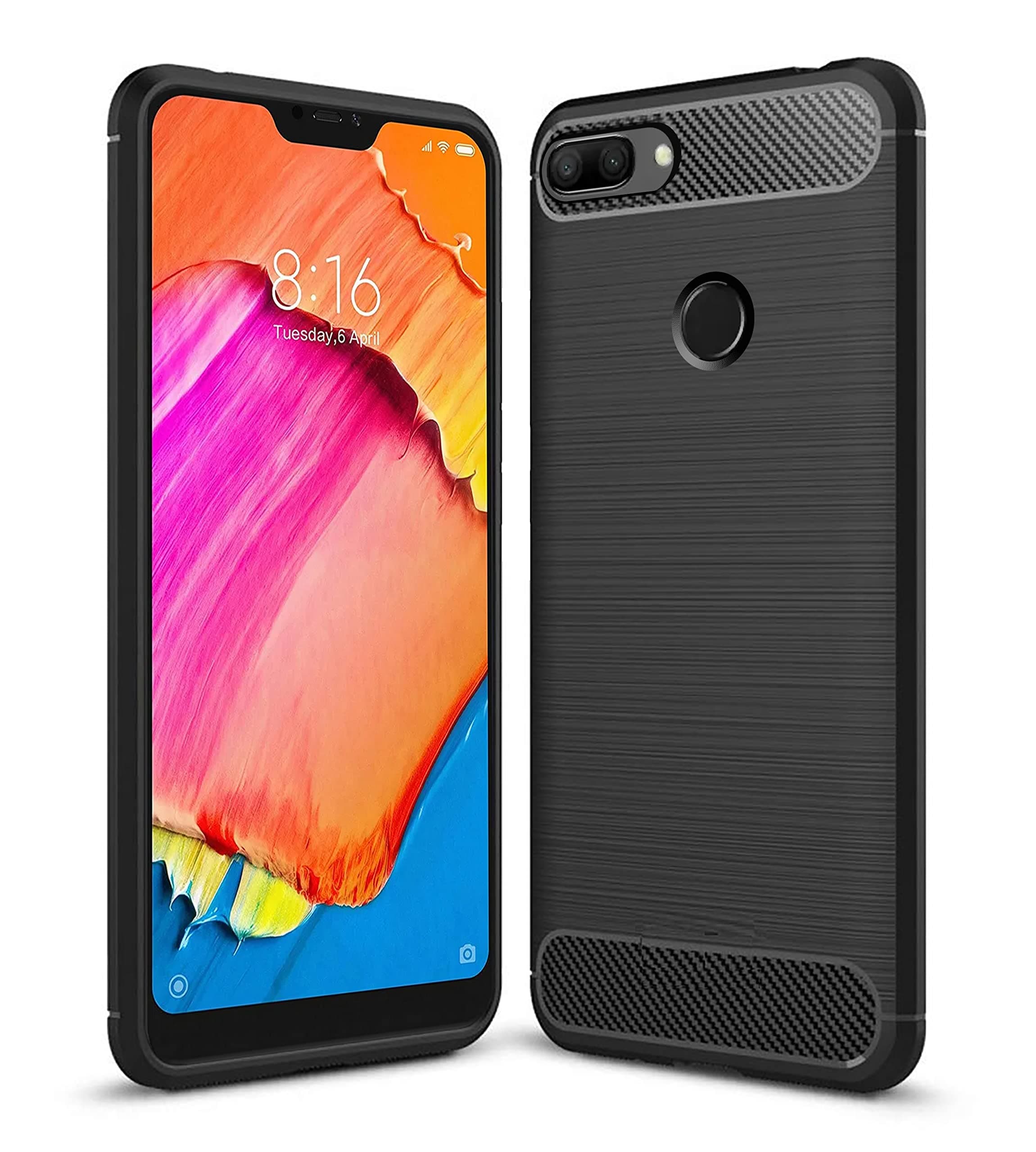 Amazon Brand - Solimo Back Cover Case for Huawei Honor 9N | Compatible for Huawei Honor 9N Back Cover Case | 360 Degree Protection | Soft and Flexible (TPU | Matte Black)