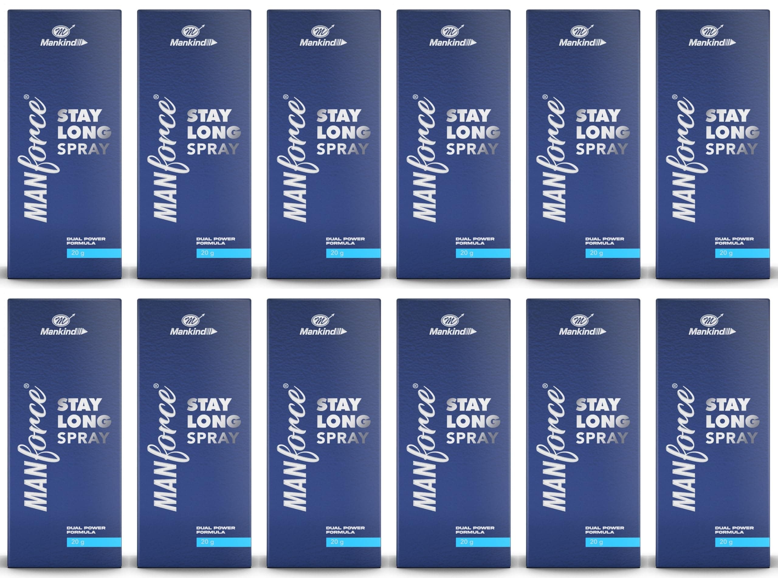 Manforce Topical Spray, 20g x Pack of 12