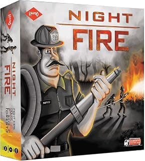 KAADOO Night FIRE | Action-Packed Strategy Board Game for 10 Years and Above | Kids & Adults, 2-4 Players, Multi-Color | World-Class Product, Made in India