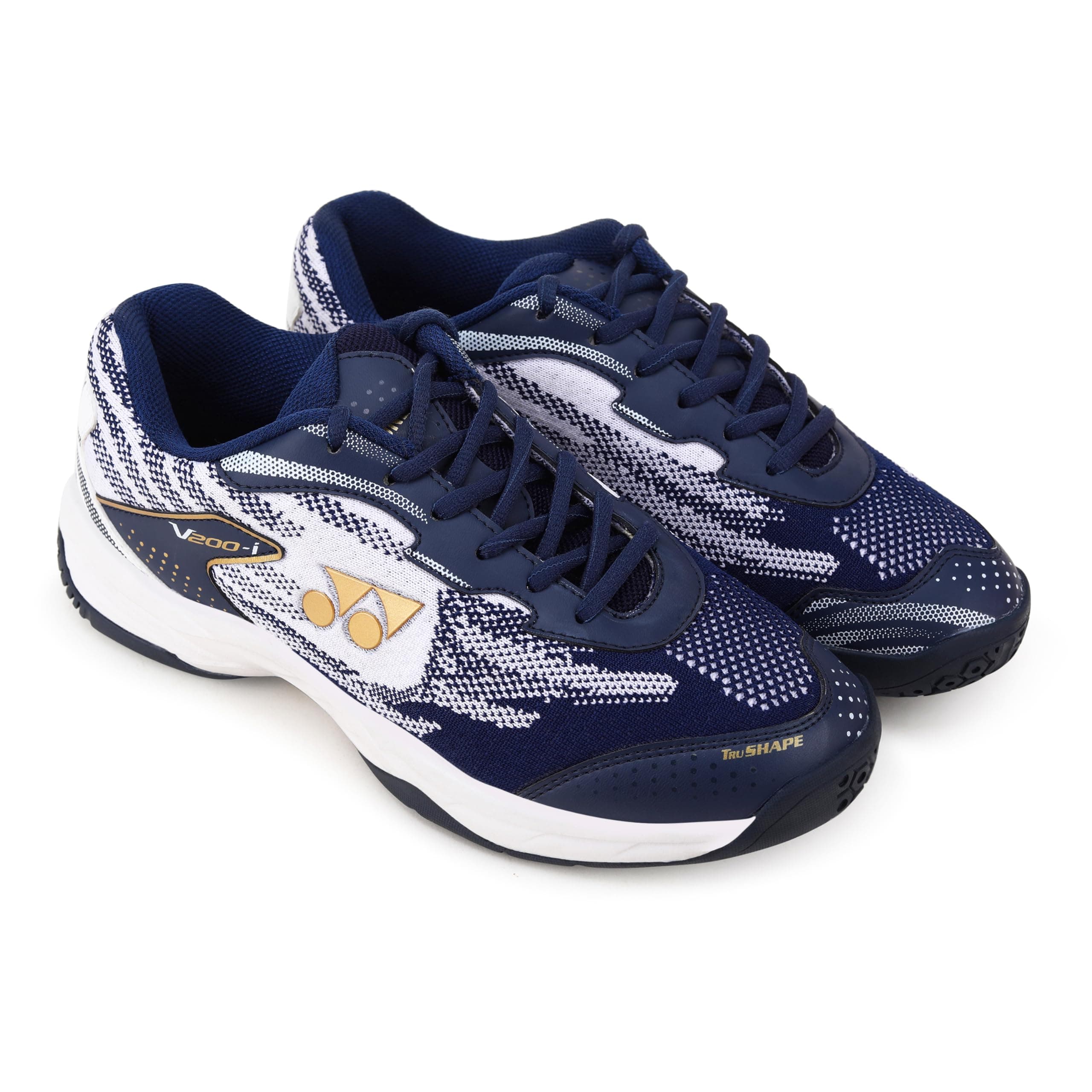 YONEX V200-i Badminton Men Shoes | Made in India | Ideal for Badminton,Squash,Table Tennis,Volleyball | Non-Marking Sole | TRU Cushion | Ergo Shape | Hexagrip |