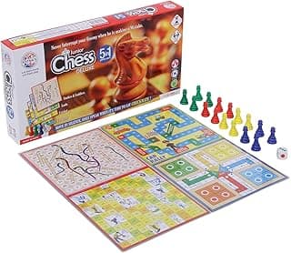 RATNA'S Plastic;Paper Board Game, Multicolour, over 8 years