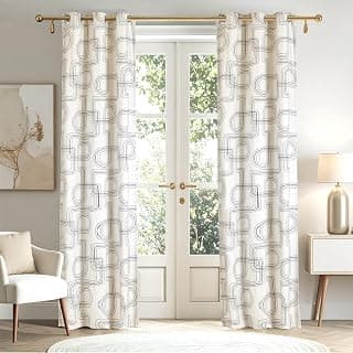 Home Centre Mellow Calco Printed Light-Filtering Door Curtain
