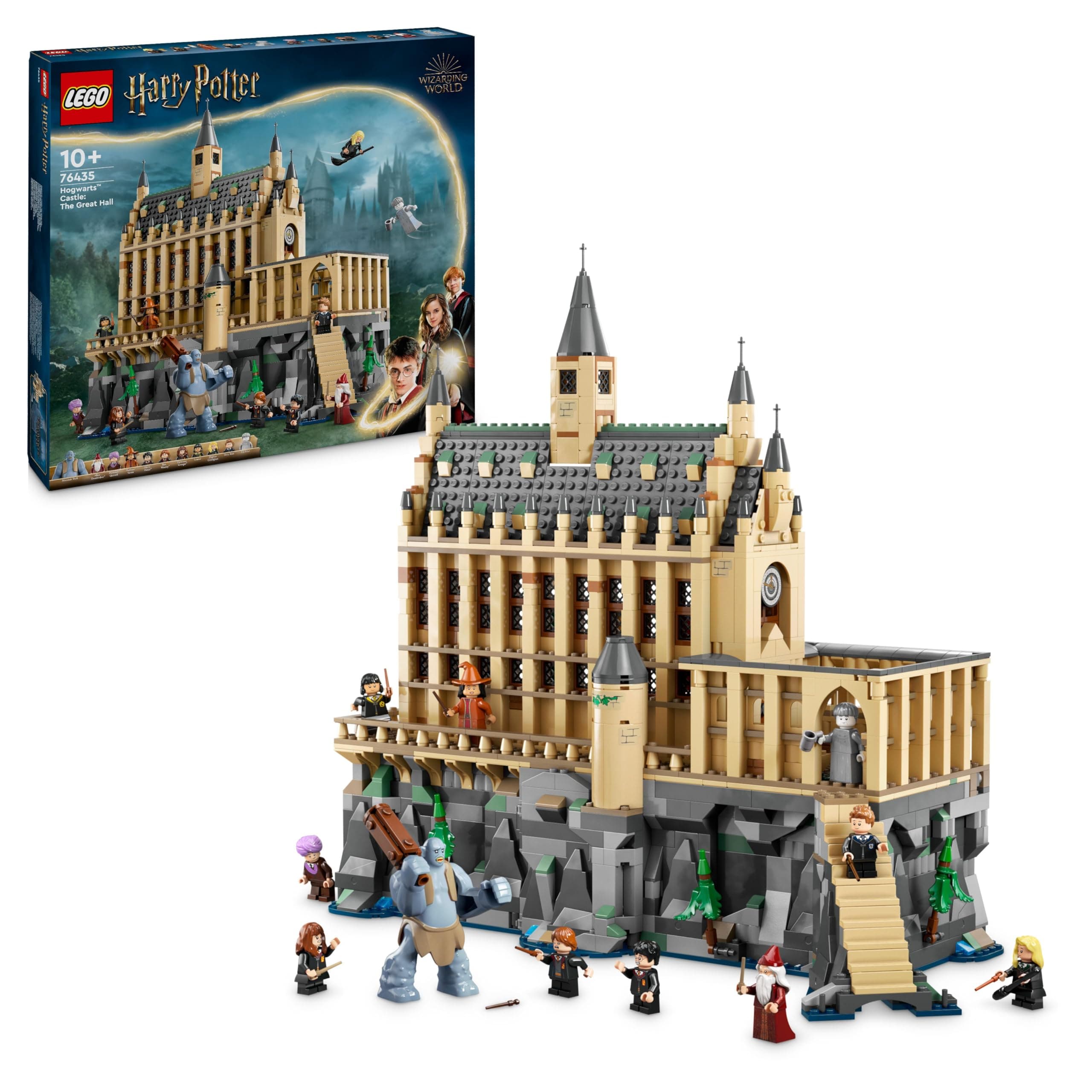 LEGO Harry Potter Hogwarts Castle: The Great Hall 76435 Building Blocks Toys for 10+ Gift for Boys and Girls