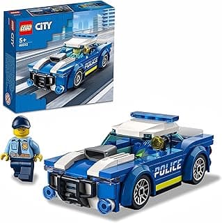 LEGO City Police Car 60312 Building Kit (94 Pcs),Multicolor