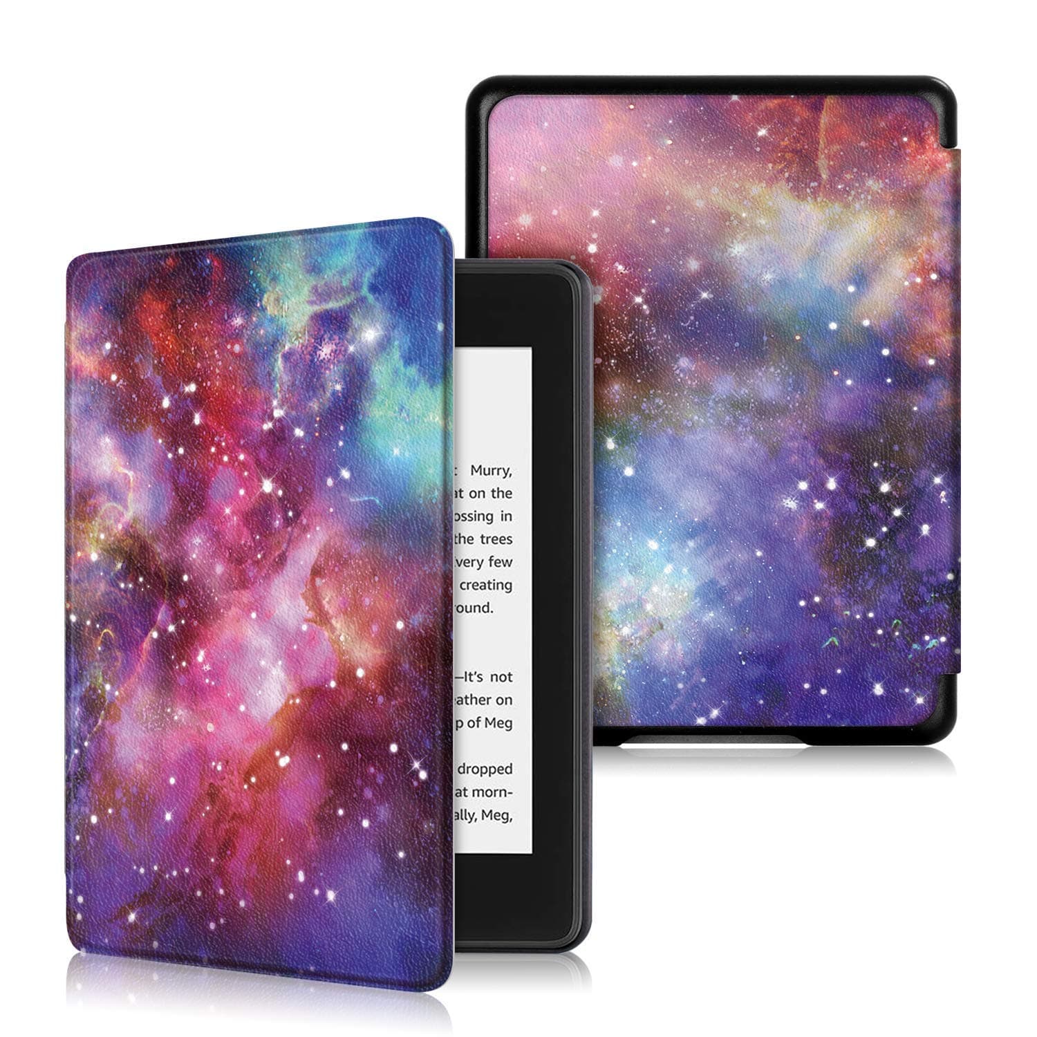ProElite Cover Case for Kindle Paperwhite 12th Gen 7 inch Case, Slim Smart Flip case Cover for Amazon Kindle Paperwhite 12th Generation 7 inch 2024, Galaxy