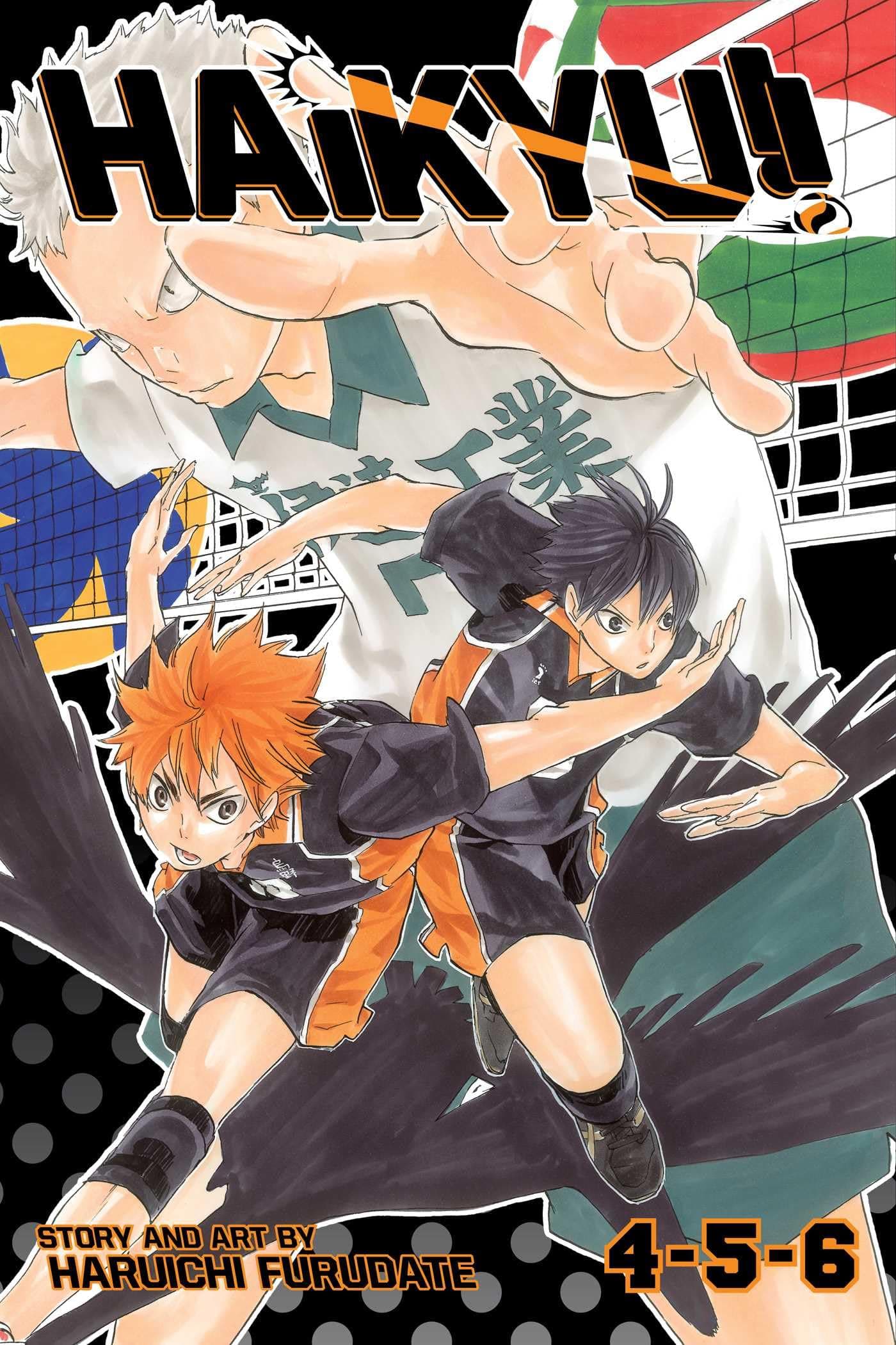 Haikyu! 3-in-1 Edition 2: Includes vols. 4, 5 & 6: Volume 2