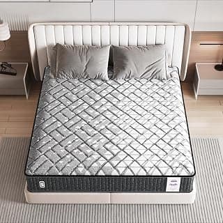 Springwel Dualis 2-in-1 Reversible 5 Inch Bed Mattress | 15 Yrs Warranty | Dual Side - Hard & Soft Support | Breathable & Anti Microbial Bamboo Charcoal Fabric Cover | Single Size (72X30X5) Inches