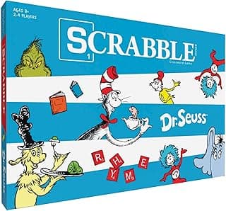 USAopoly Scrabble Dr. Seuss Edition Board Game | 2-4 Players | Ages 6+