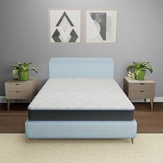 Amazon Brand - Solimo RelaxLit Ortho Mattress | Orthopedic Mattress |Spine Support | Breathable Fabric | Firm Support |HR High Resillience Foam | Softi PU Foam Quilting |Single Size|72x30x6 Inch