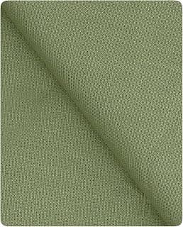 KUNDAN SULZ GWALIOR Men's Executive Linen Blended Cotton Shirt Piece ( 1 Shirt Piece for Men ) (Light Bottle Green)