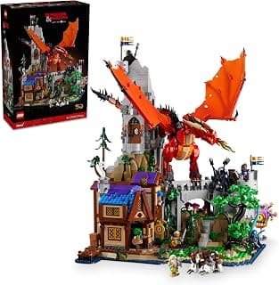 LEGO Ideas Dungeons & Dragons: Red Dragon’s Tale Set 21348 (3745 Pieces)