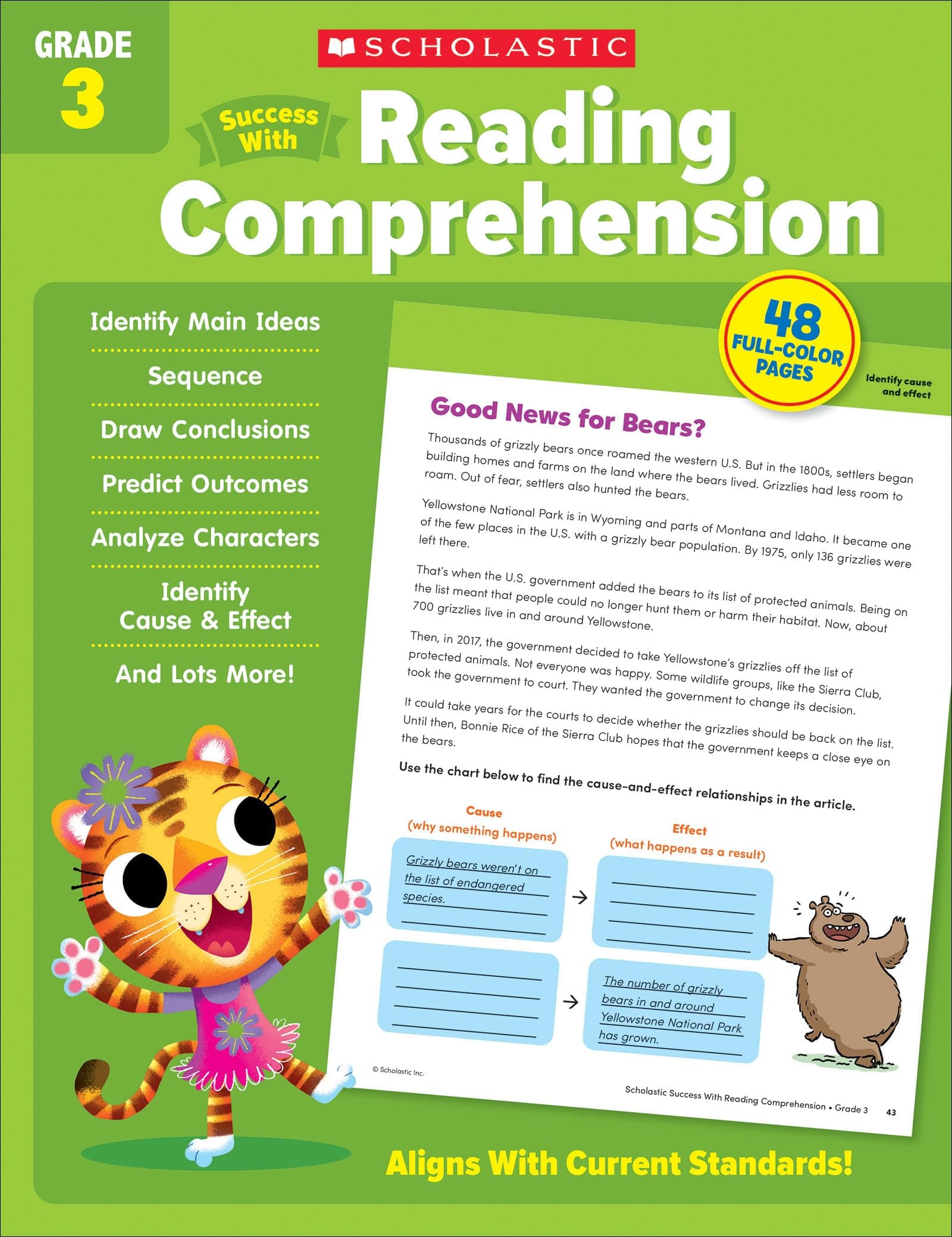 Scholastic Success with Reading Comprehension Grade 3