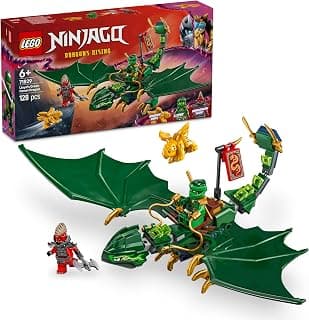 LEGO NINJAGO Lloyd’s Green Forest Dragon Toy 71829 Building Blocks Toys for 6+ Gift for Boys and Girls