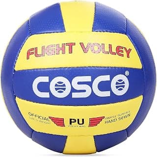 Cosco Flight PU Volley Ball, Size 4, Multicolor
