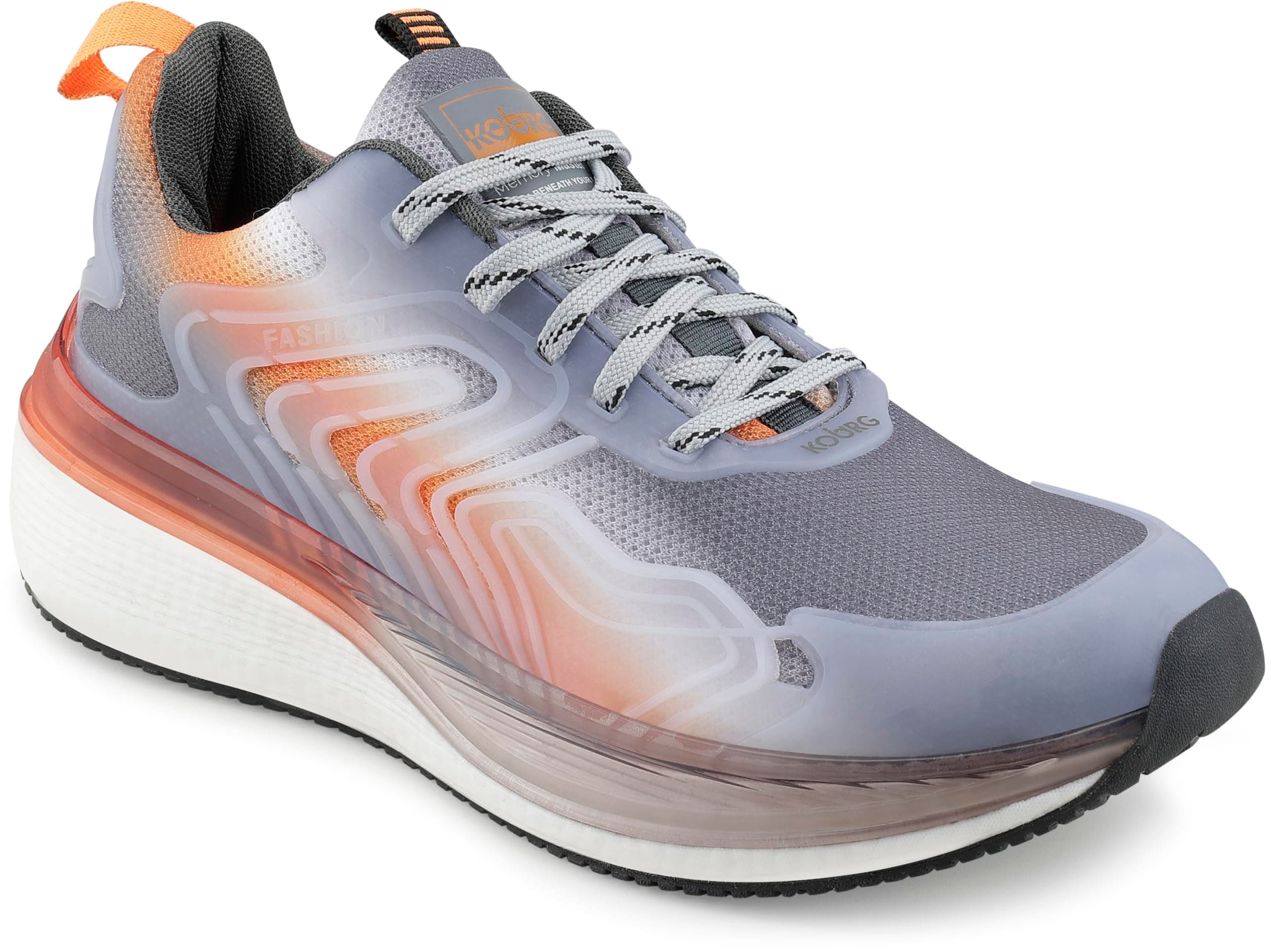 KOBURG Urban Street Sports Shoes for Men | Comfortable Phylon Sole | Stylish Lace-Up Sports
