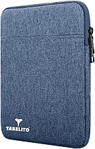 Tabelito Tablet Sleeve Bag Water-Resistant Case Cover Fits Upto 11.6 inch Tablets for Samsung/Lenovo/Galaxy Tab A9 Plus/S8/S9/Realme Pad/Honor Pad X9/Xiaomi Mi pad 6/Redmi Pad/Oneplus Pad(Blue)