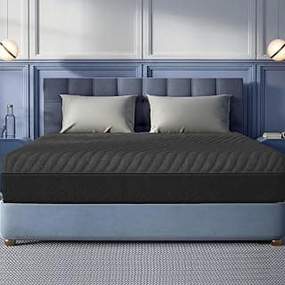 Wakefit XpertGrid Infiniti Mattress | Adaptive Cooling | 12 Years Warranty | Queen Size Mattress | 8-Inch Bed Mattress | 78x60x8 inches, Medium Firm, Black