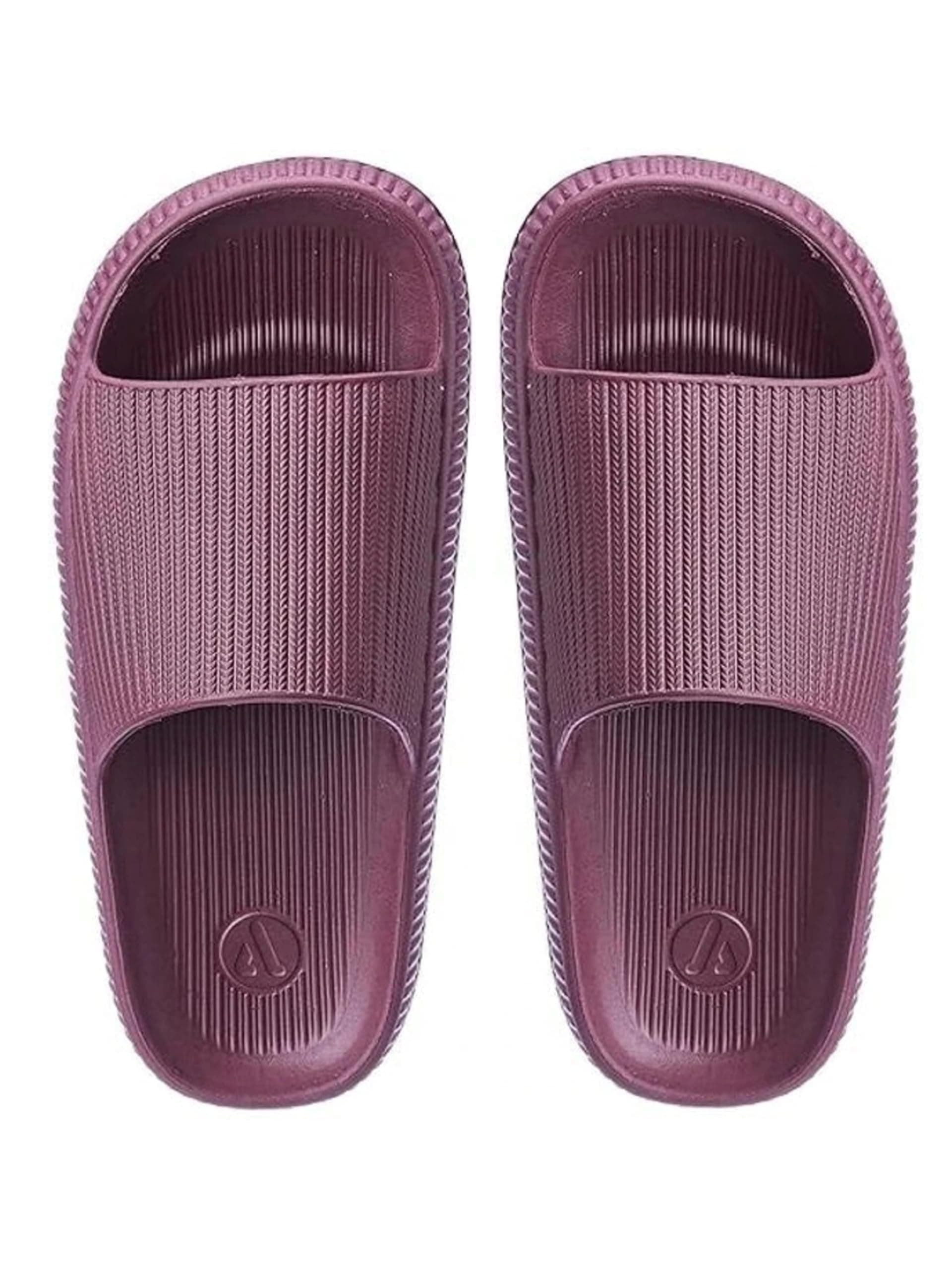 Aqualite NEO-354 Women's Slides Slippers | Slip-On Comfort Flat Base Flipflop Anti-Skid, Lightweight & Easy to Wear | Casual Home & Outdoor Sandals for Women