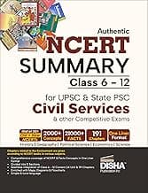 Authentic NCERT Summary (Class 6 to 12) for UPSC & State PSC Civil Services & other Competitive Exams | Old & New NCER One Liner General Studies | IAS Prelims & Mains