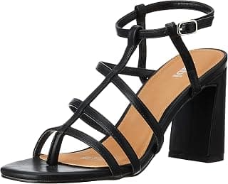 Rubi Women's Black Outdoor Sandals-4 UK (37 EU) (6 US) (423685-02-37)