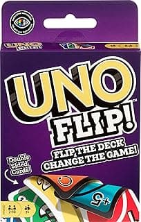 UNO Kid Mattel Games Uno Flip Side Card Game, Multi Color