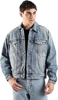 Calvin Klein Jeans Solid Regular Fit Cotton Jacket