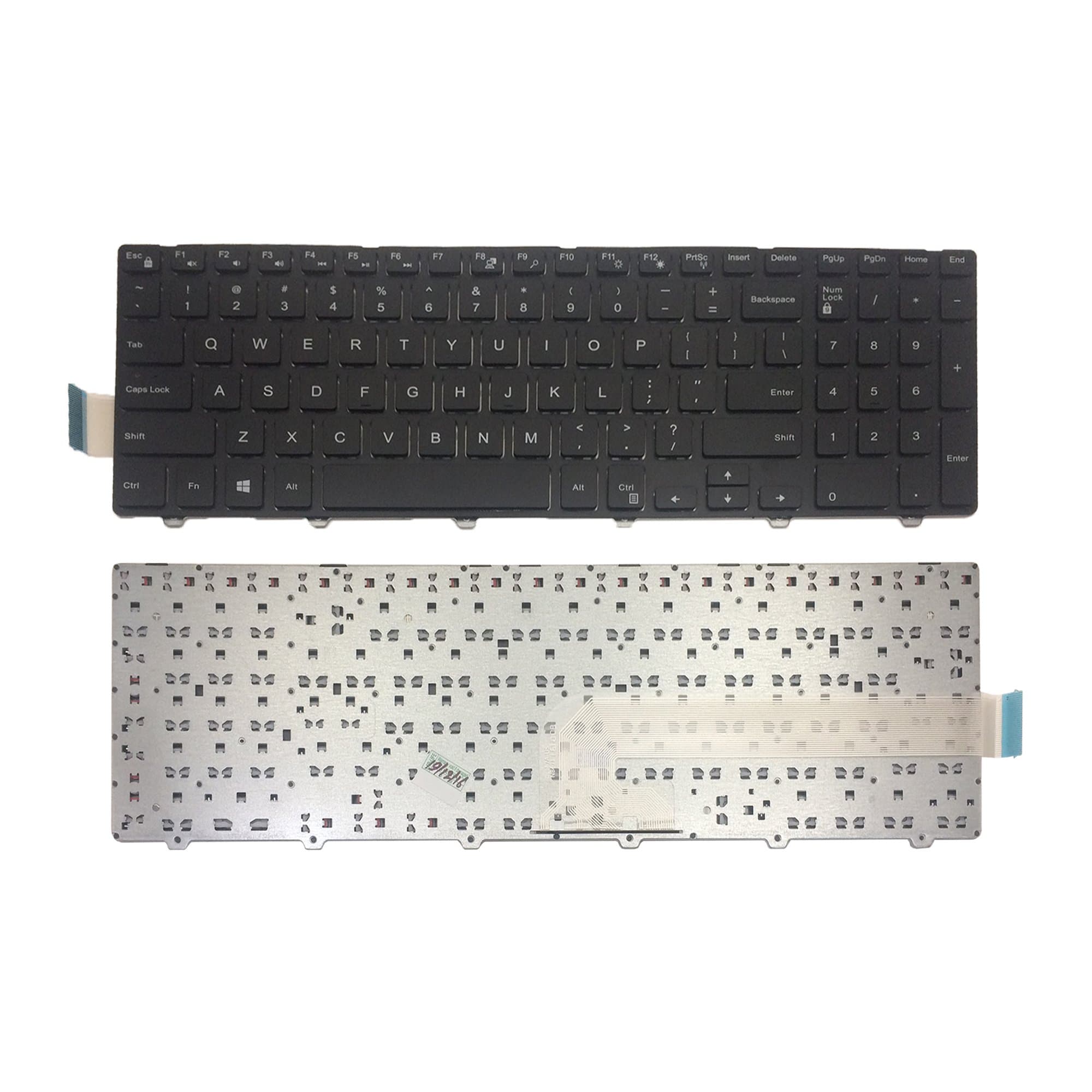 Swiztek Laptop Keyboard for Dell Inspiron 15 3000 5000 3541 3542 3543 3551 3558 5542 5545 5547 5558 5559 Series