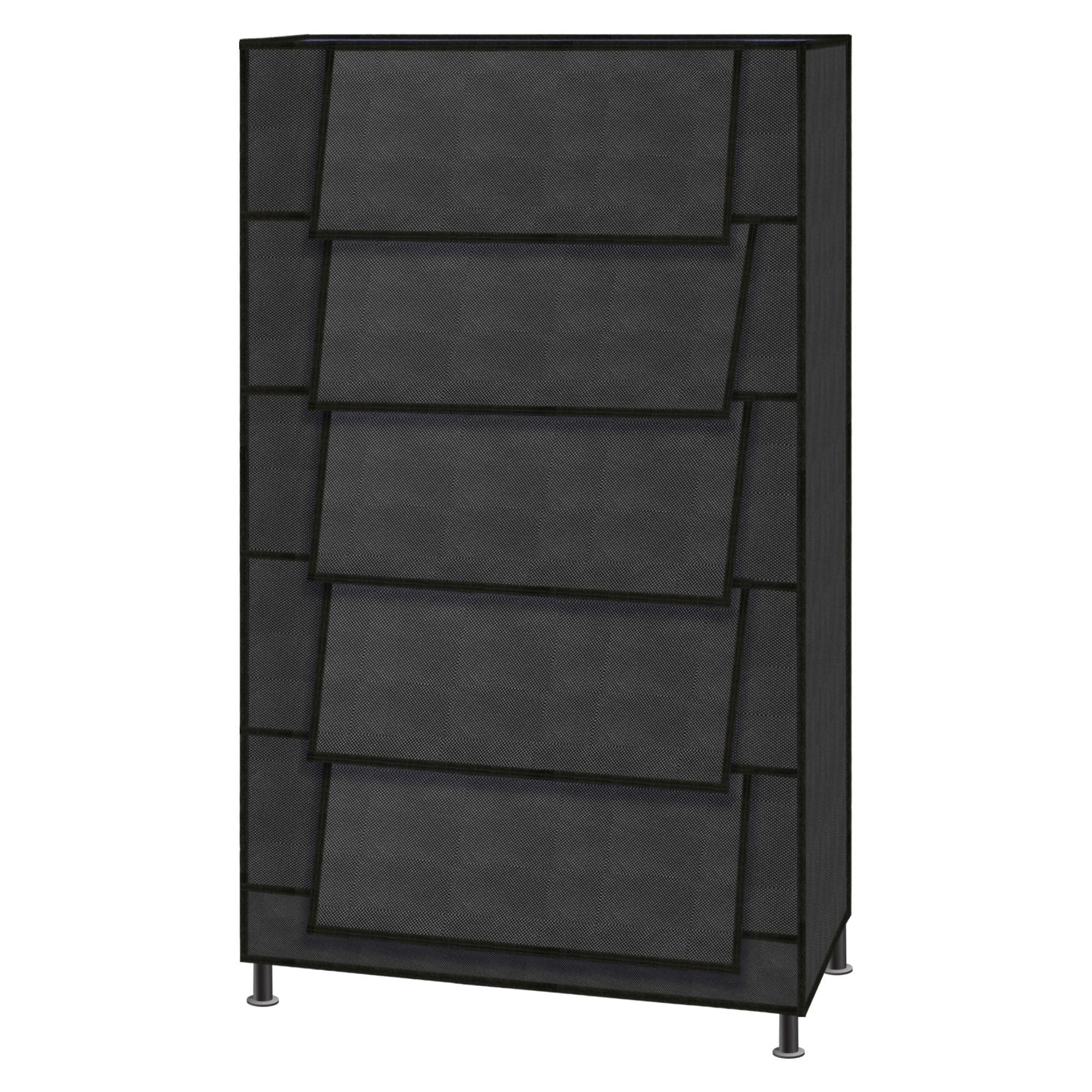 TRENDY Multipurpose Shoe Rack Cabinet 5 Layer All-in-one Storage Organizer with Dustproof Cover | Space-Saving Shoe Stand for Home, Wardrobe & Entryway