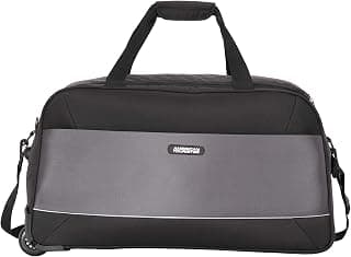 American Tourister Poler Polyester 65 cms Black Travel Duffle (FW8 (0) 09 002)