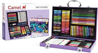 Camel Art Studio Set | Reusable Briefcase Pack