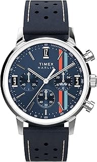 TIMEX Marlin Analog Watch for Men with Round Dial & Water Resistant Man's Wrist Watches