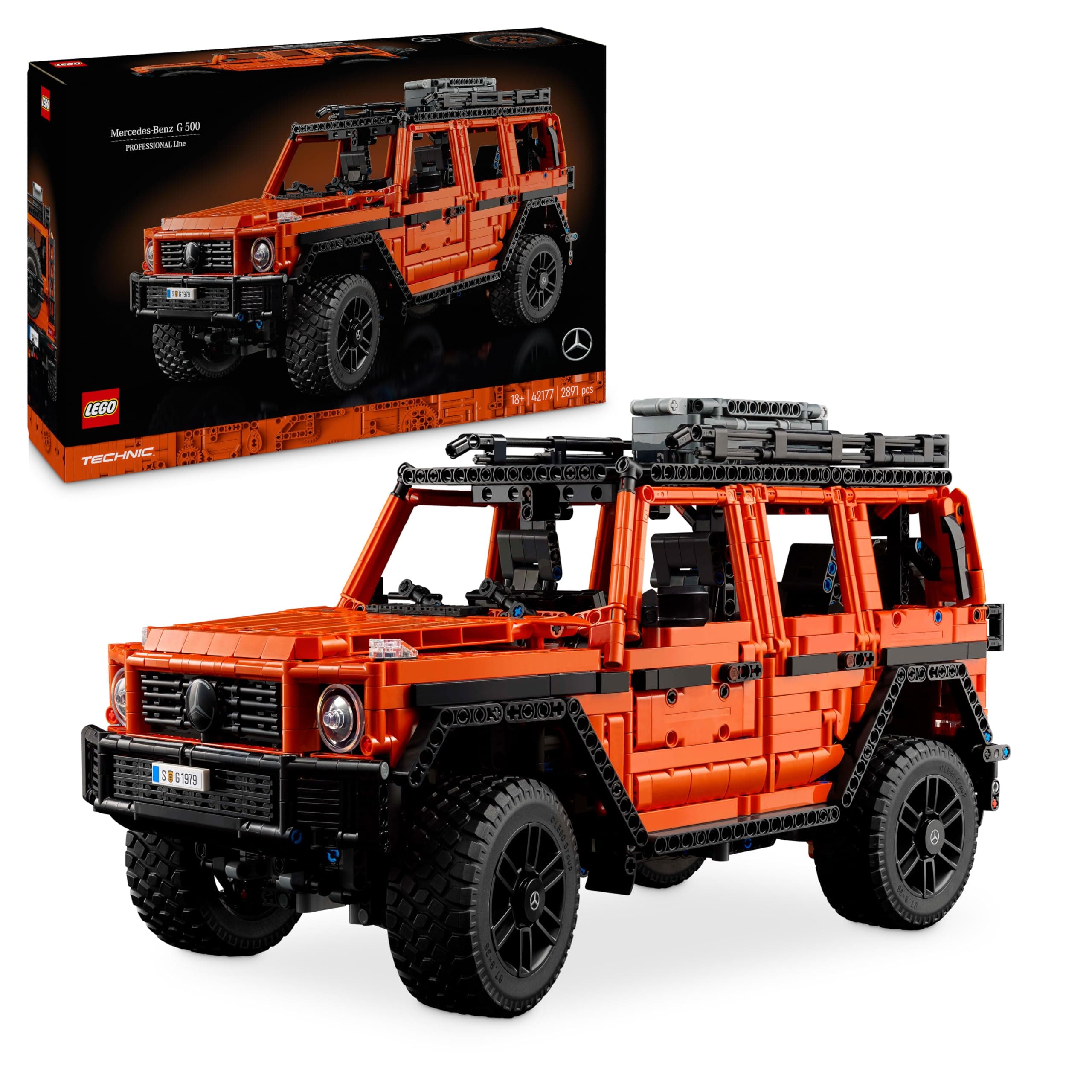 LEGO Technic Mercedes-Benz G 500 Professional Line 42177 Building Blocks for 18+ Gift
