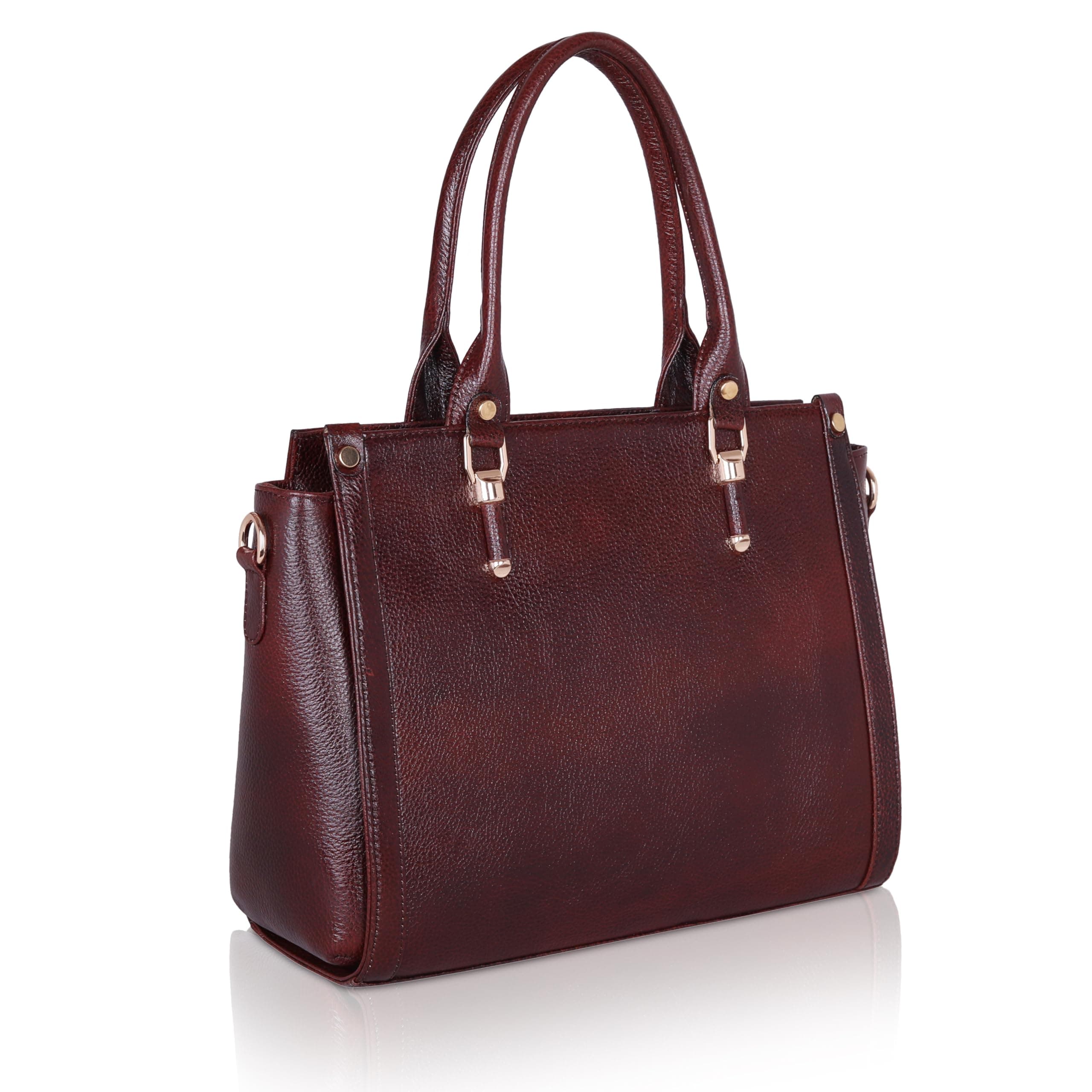 DORPER MONEY HILL Durable Leather Satchel Bag for Women Genuine Handbag