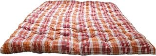 Soft Quilted Firm Cotton Mattress | Light Weight Reversible Rui Ka Gadda | Floor Travel Foldable Bed Mattress | Queen Size Mattress for Living Room & Bedroom | 72x60x3 Inch