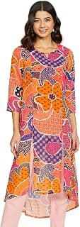 global desi Women's A-Line Kurta