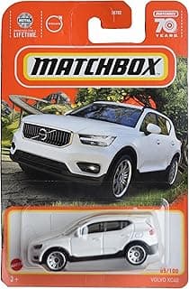 Matchbox White 1:64 Scale Volvo XC40 Car Toy for Children